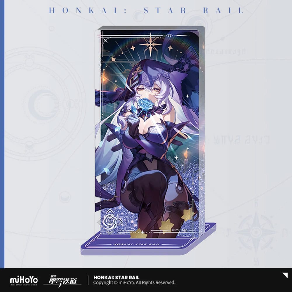 Honkai: Star Rail Light Cone Acryl Ornament with Glitter: Black Swan Reforged Remembrance 15 cm - MangaShop.ro