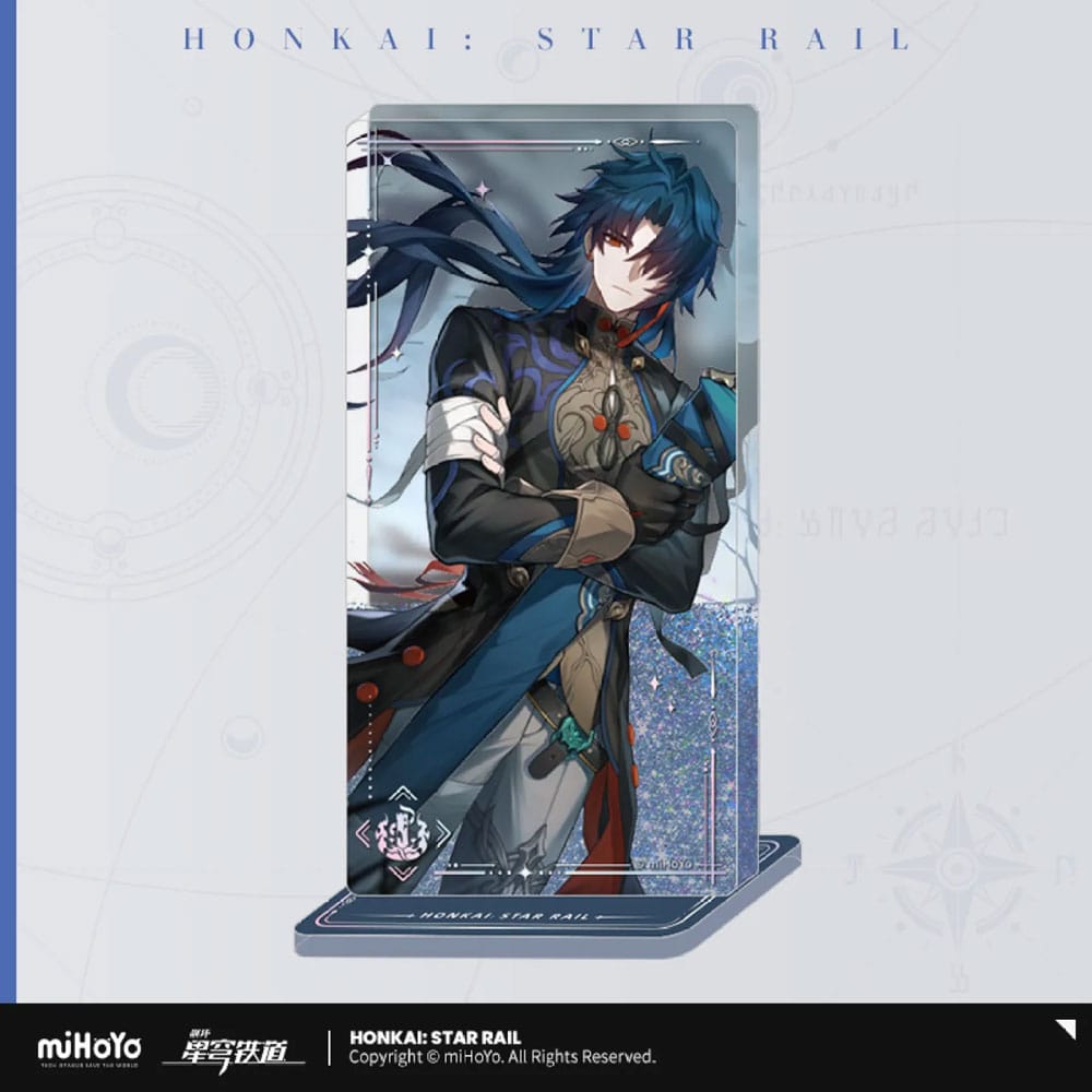 Honkai: Star Rail Light Cone Acryl Ornament with Glitter: Blade The Unreachable Side 15 cm - MangaShop.ro