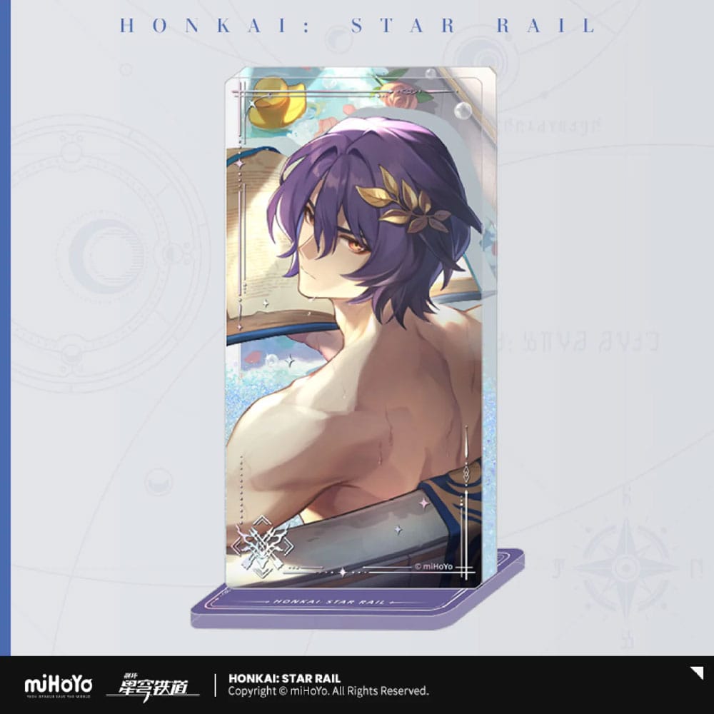 Honkai: Star Rail Light Cone Acryl Ornament with Glitter: Dr. Ratio Baptism of Pure Thought 15 cm - MangaShop.ro