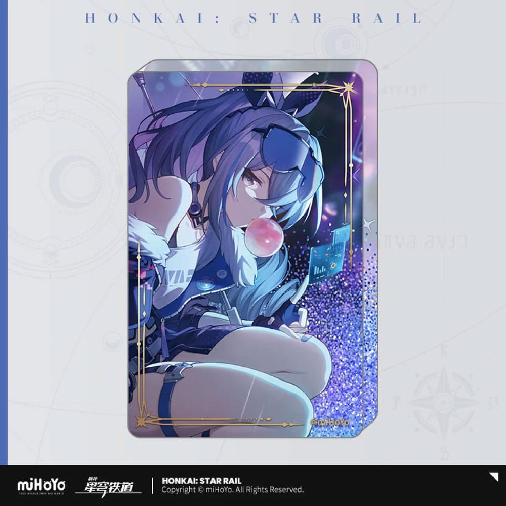 Honkai: Star Rail Light Cone Acryl Ornament with Glitter: Incessant Rain 9 cm - MangaShop.ro