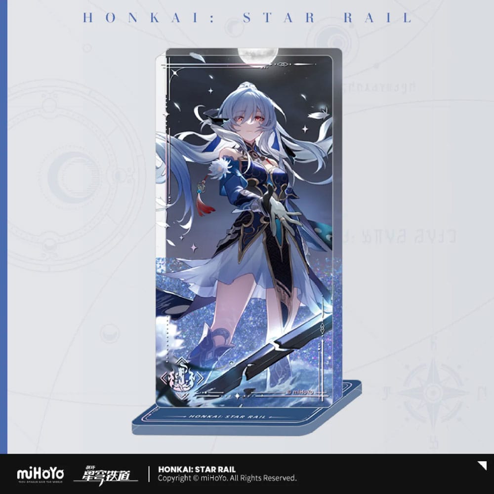 Honkai: Star Rail Light Cone Acryl Ornament with Glitter: Jingliu I shall be my own Sowrd 15 cm - MangaShop.ro
