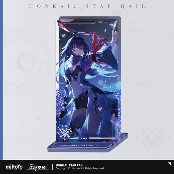 Honkai: Star Rail Light Cone Acryl Ornament with Glitter: Seele In the Night 7 cm - MangaShop.ro
