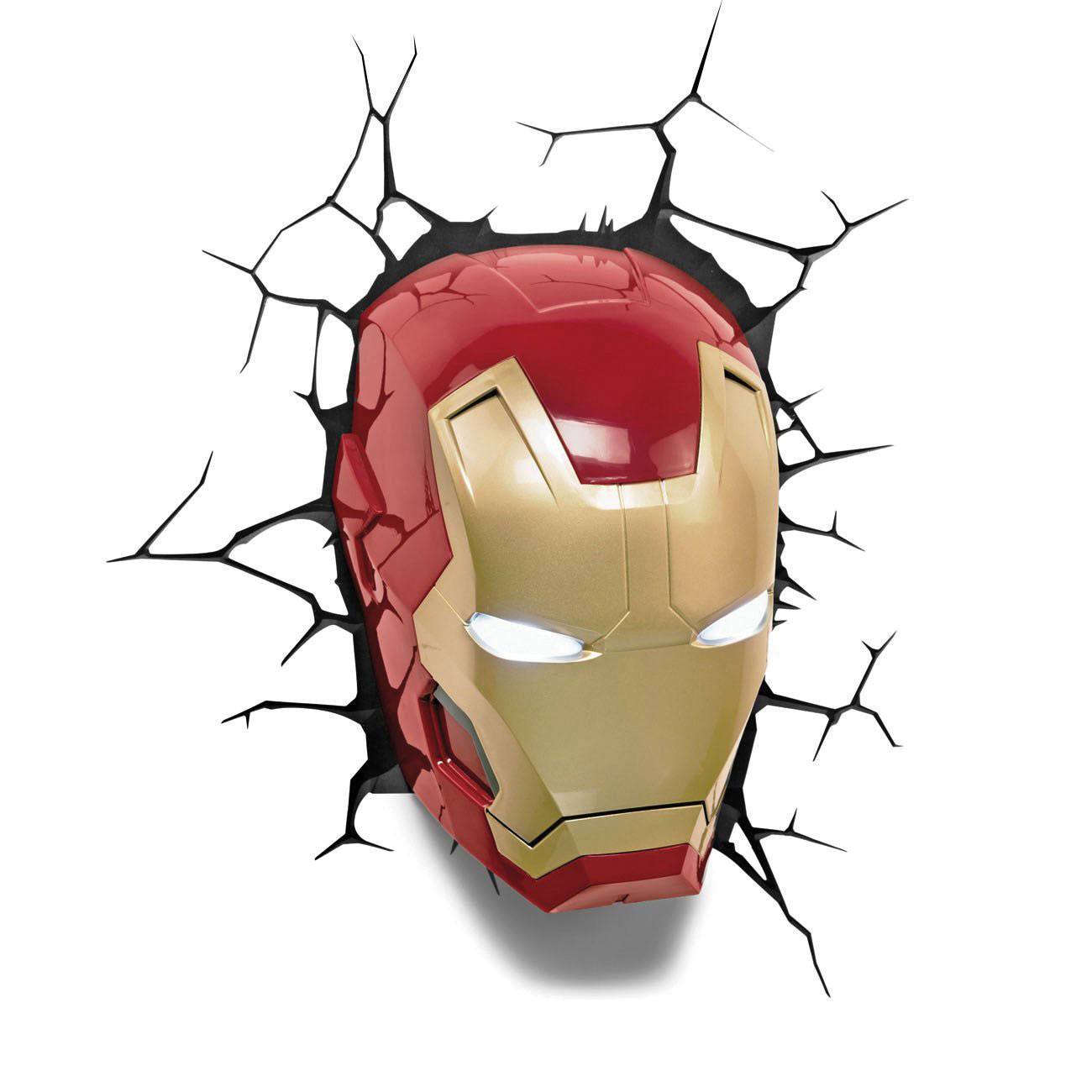 Marvel 3D LED Light Iron Man - MangaShop.ro