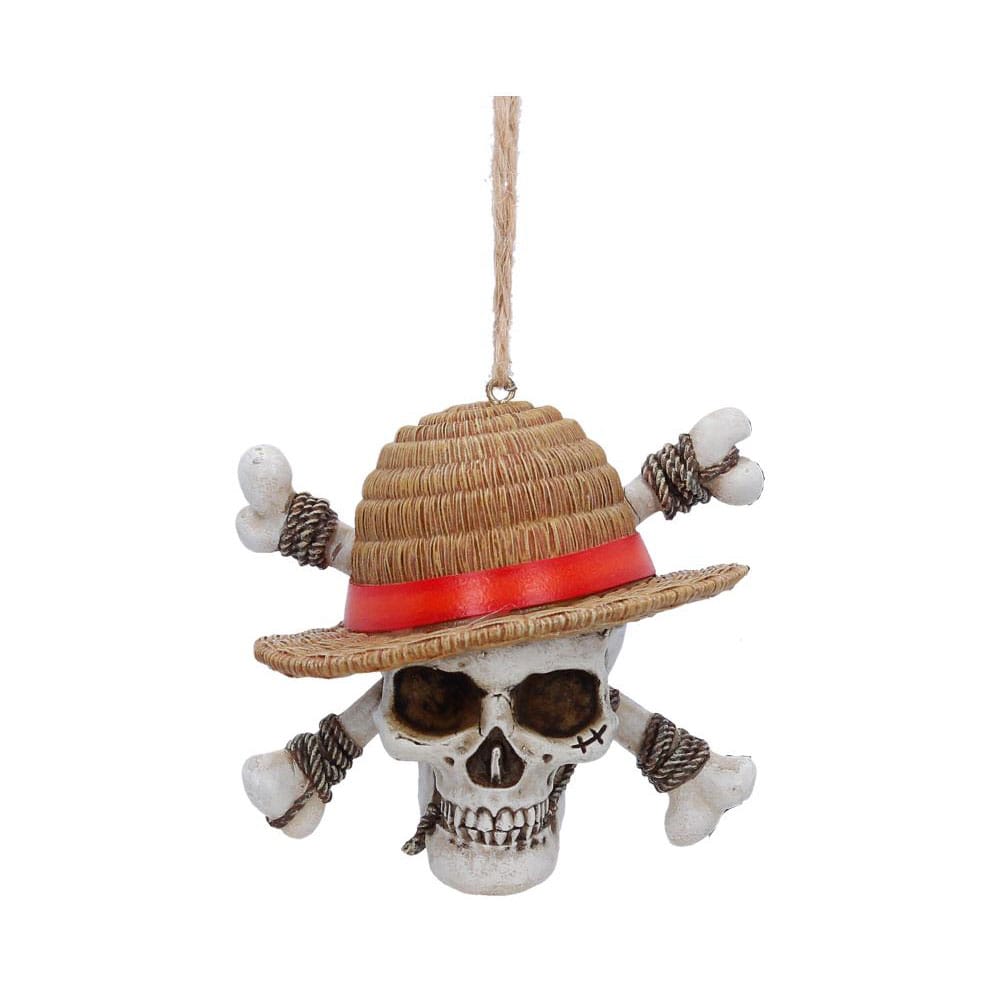 One Piece Hanging Tree Ornament Luffy Jolly Roger 7 cm - MangaShop.ro