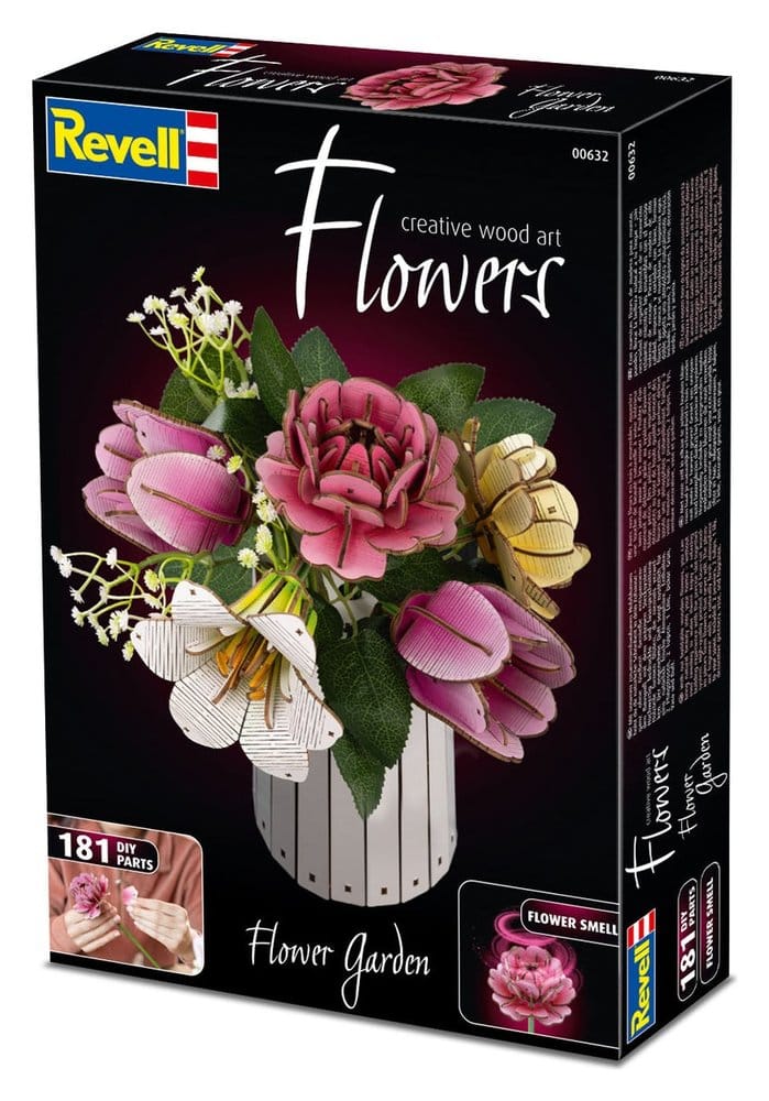 Revell Flowers Wooden Flowers Flower Garden 22 cm - MangaShop.ro