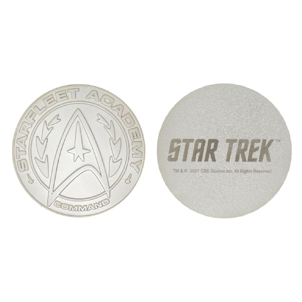 Star Trek Set of 4 Starfleet Division Medallions Limited Edition (silver plated) - MangaShop.ro