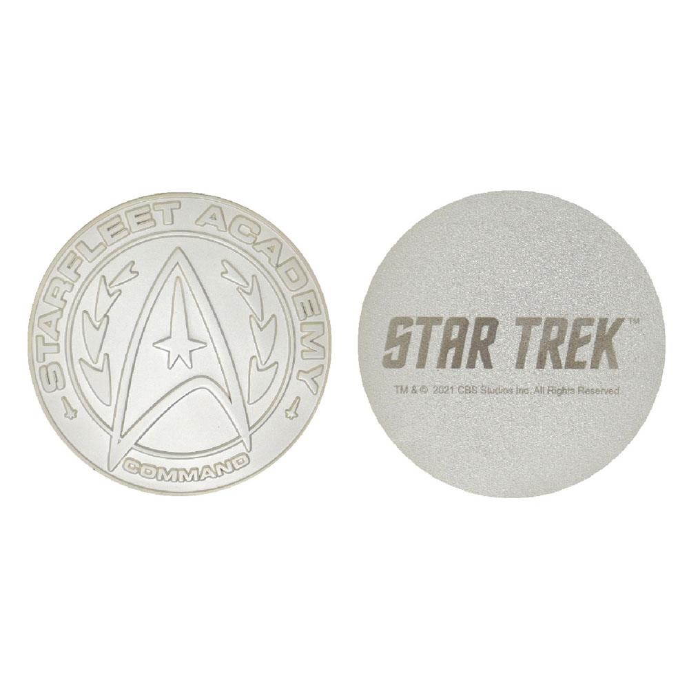 Star Trek Set of 4 Starfleet Division Medallions Limited Edition (silver plated) - MangaShop.ro