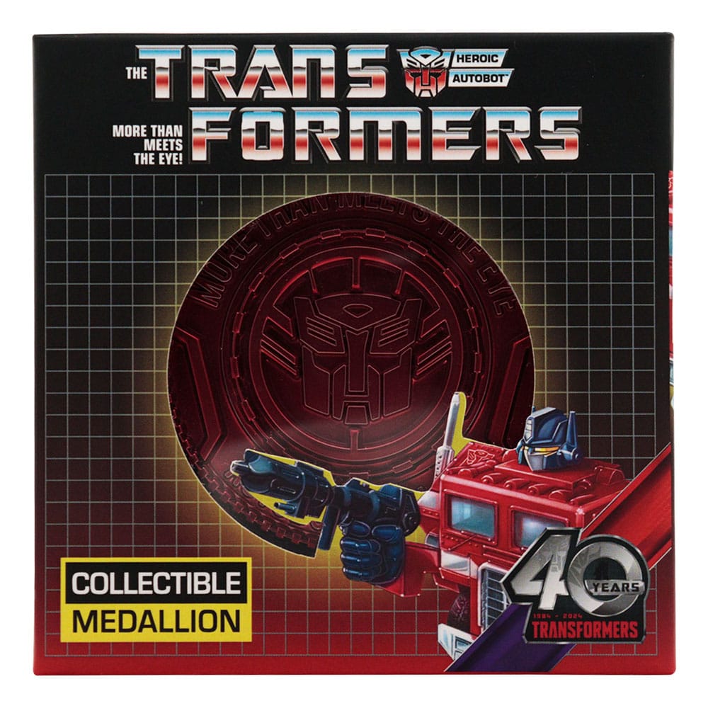 Transformers Medallion 40th Anniversary Autobot Edition - MangaShop.ro
