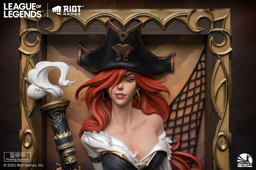 League of Legends PVC 3D Photo Frame The Bounty Hunter-Miss Fortune - MangaShop.ro