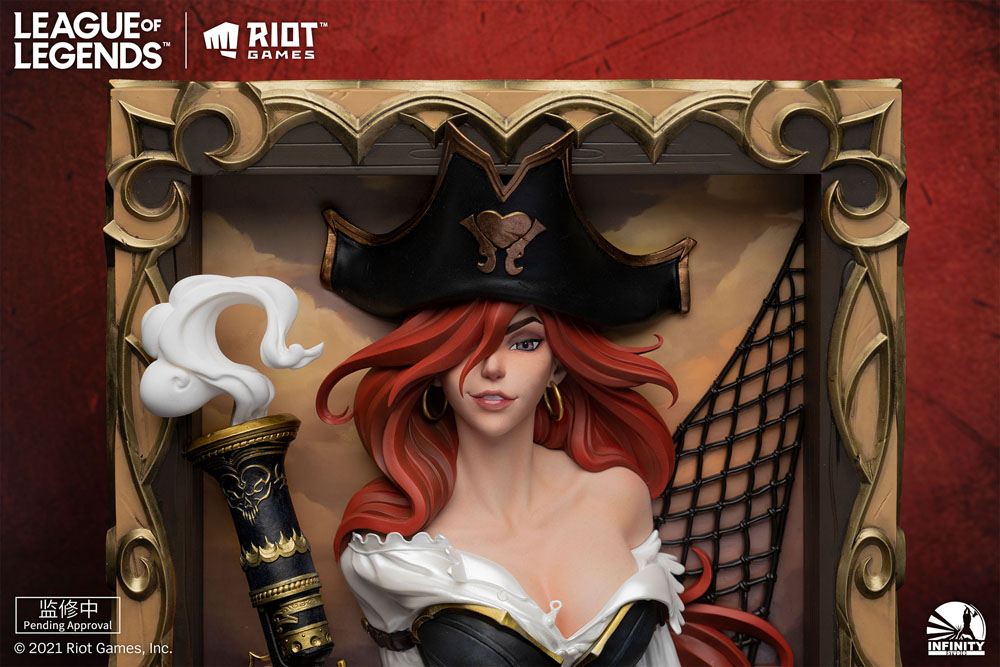 League of Legends PVC 3D Photo Frame The Bounty Hunter-Miss Fortune - MangaShop.ro