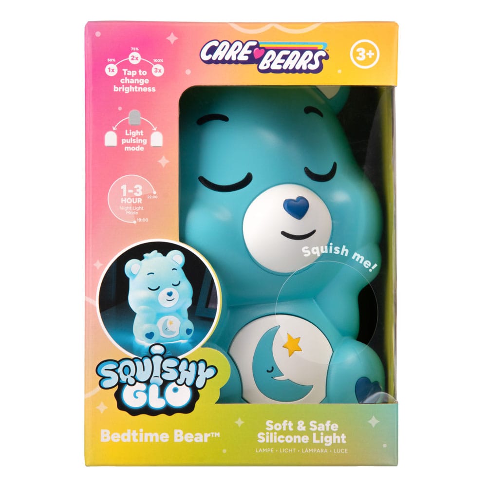Care Bears Squishy Glo Silicon Light Bedtime Bear 15 cm - MangaShop.ro