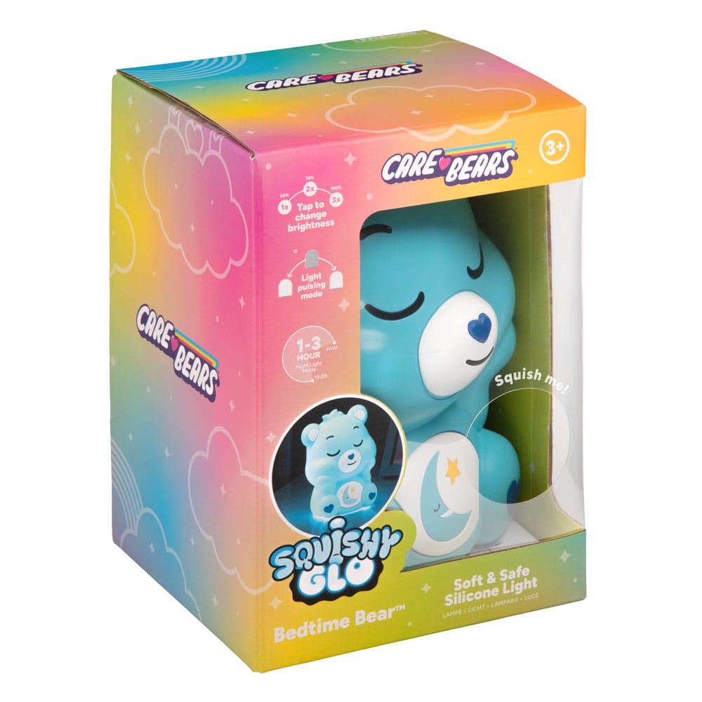 Care Bears Squishy Glo Silicon Light Bedtime Bear 15 cm - MangaShop.ro