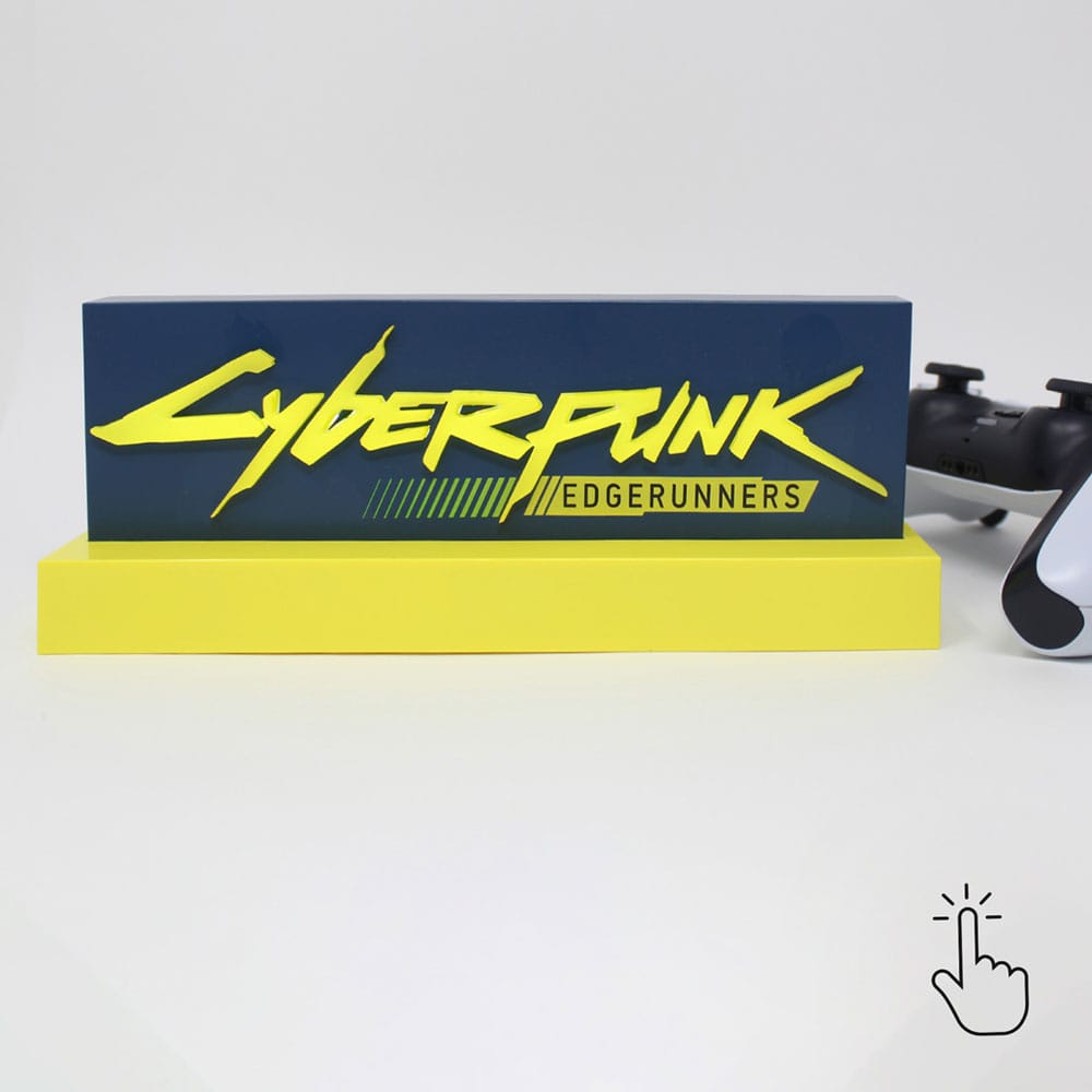 Cyberpunk Edgerunner LED-Light Logo 22 cm - MangaShop.ro