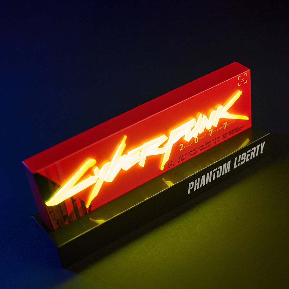 Cyberpunk Edgerunner LED-Light Phantom Edition 22 cm - MangaShop.ro