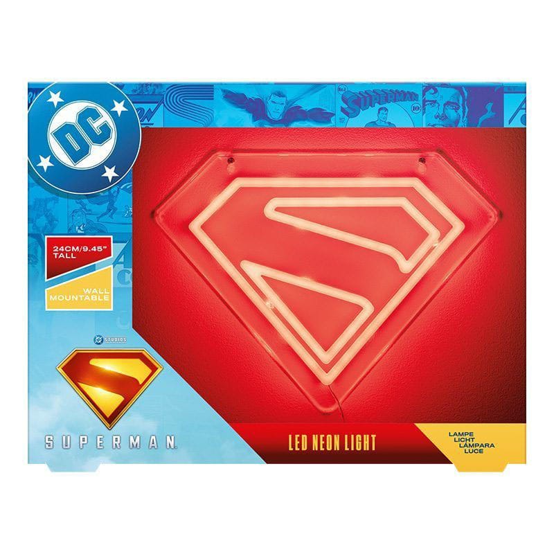 DC Comics LED Wall Lamp Light Superman Neon - MangaShop.ro
