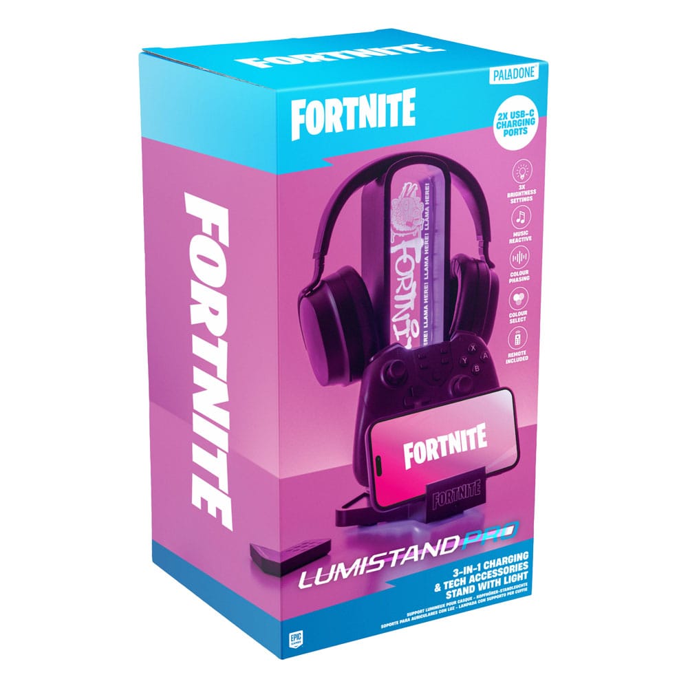 Fortnite Desk Headphone Stand with Light 30 cm - MangaShop.ro