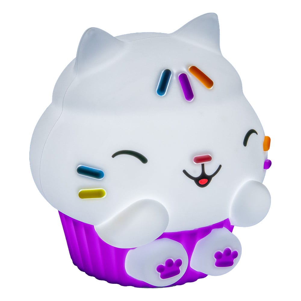Gabby's Dollhouse Squishy Glo Silicon Light Cakey Cat 15 cm - MangaShop.ro