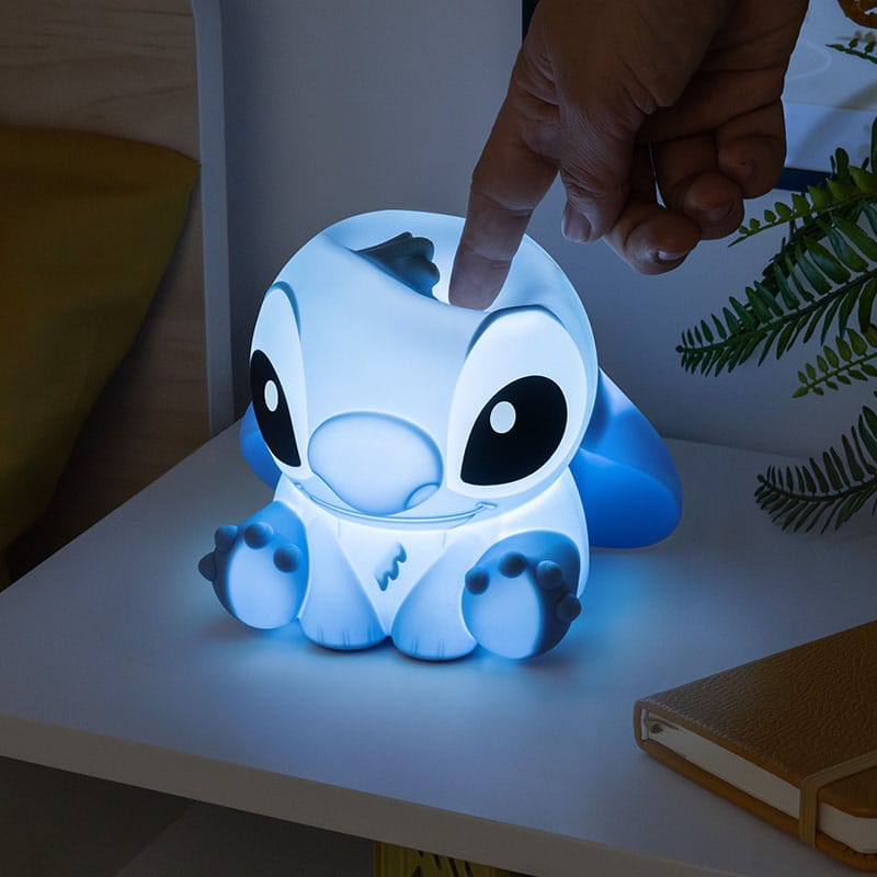 Lilo & Stitch Squishy Glo Silicon Light Stitch 15 cm - MangaShop.ro