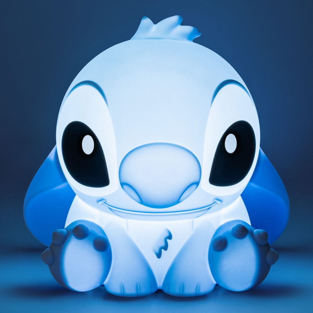Lilo & Stitch Squishy Glo Silicon Light Stitch 15 cm - MangaShop.ro