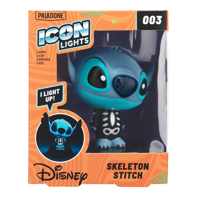 Lilo & Stitch Skeleton Icons Light Stitch 11 cm - MangaShop.ro