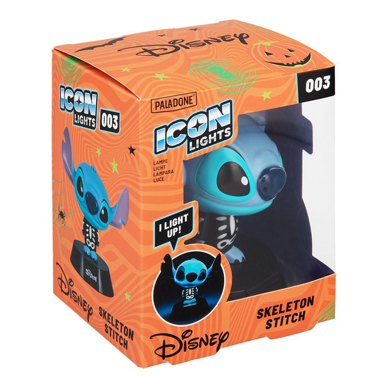 Lilo & Stitch Skeleton Icons Light Stitch 11 cm - MangaShop.ro