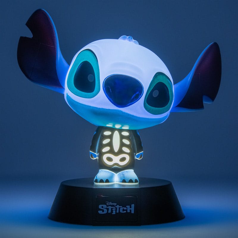 Lilo & Stitch Skeleton Icons Light Stitch 11 cm - MangaShop.ro