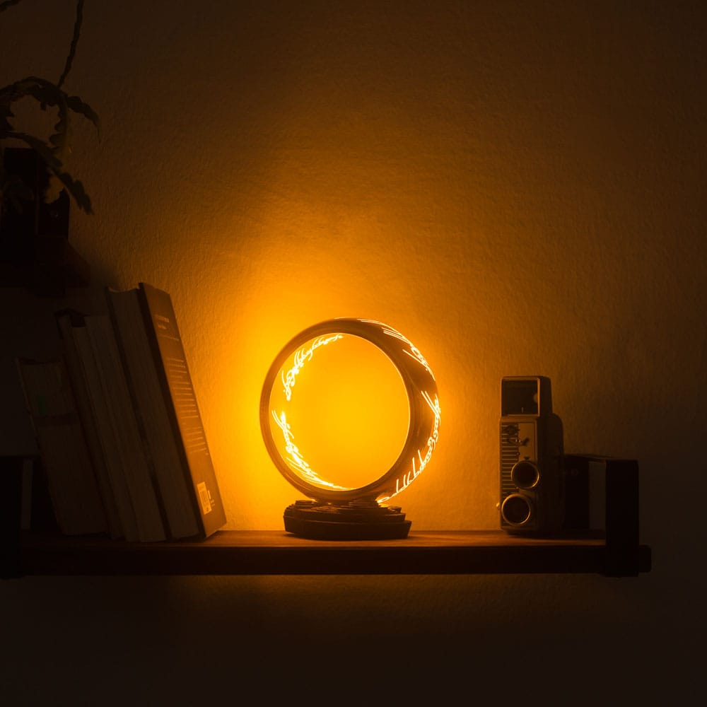 The Lord of the Rings Lamp with USB-C One Ring - MangaShop.ro