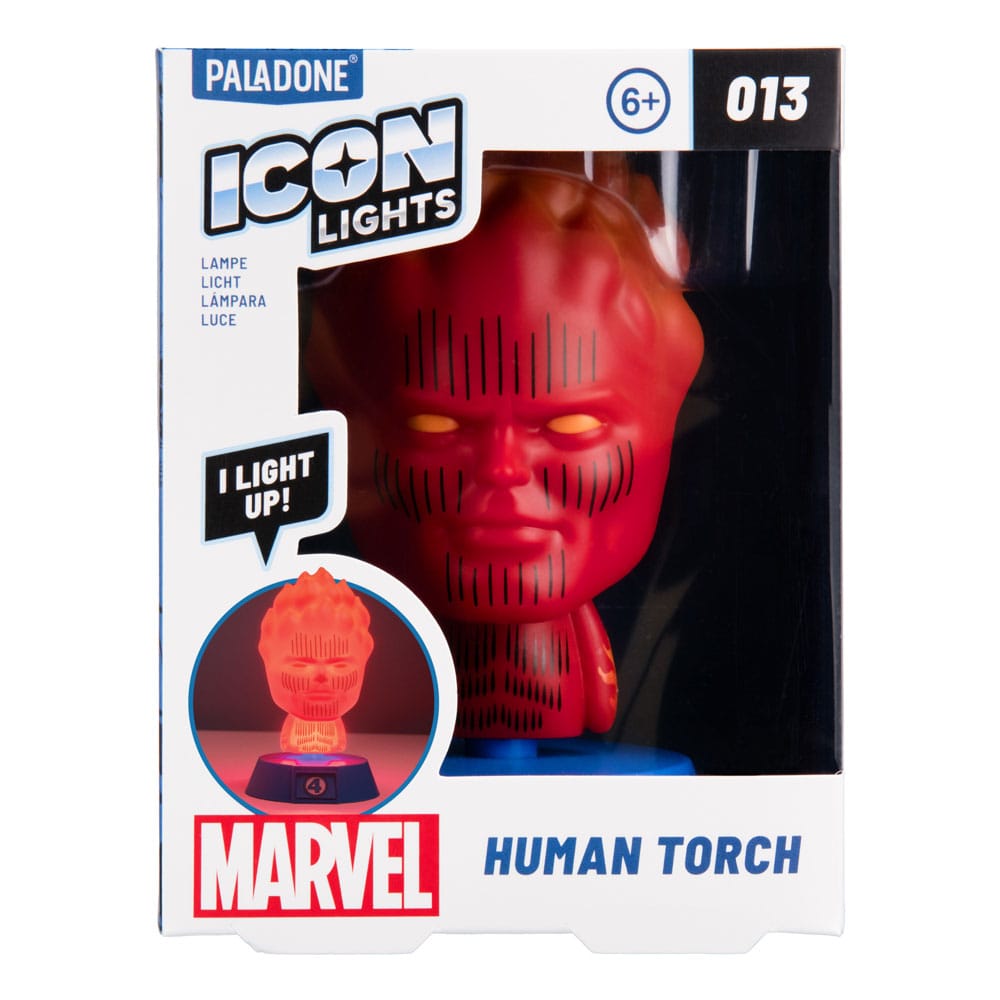 Fantastic Four Icons Light Human Torch 11 cm - MangaShop.ro
