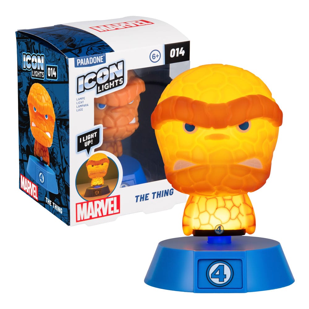 Fantastic Four Icons Light The Thing 22 cm - MangaShop.ro