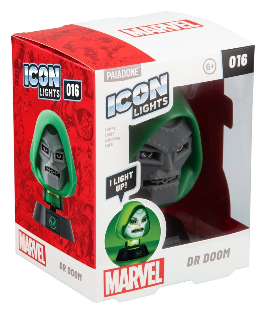 Marvel Universe Icon Light Dr Doom 11 cm - MangaShop.ro