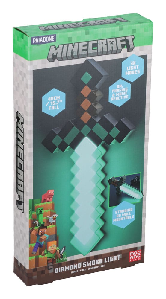 Minecraft Light Diamond Sword 40 cm - MangaShop.ro