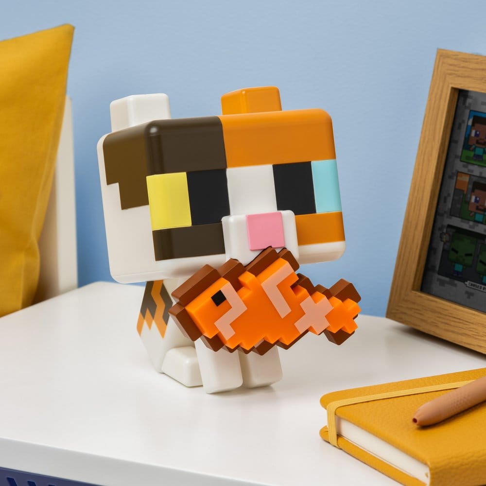 Minecraft GloBuddies Light Cat 15 cm - MangaShop.ro