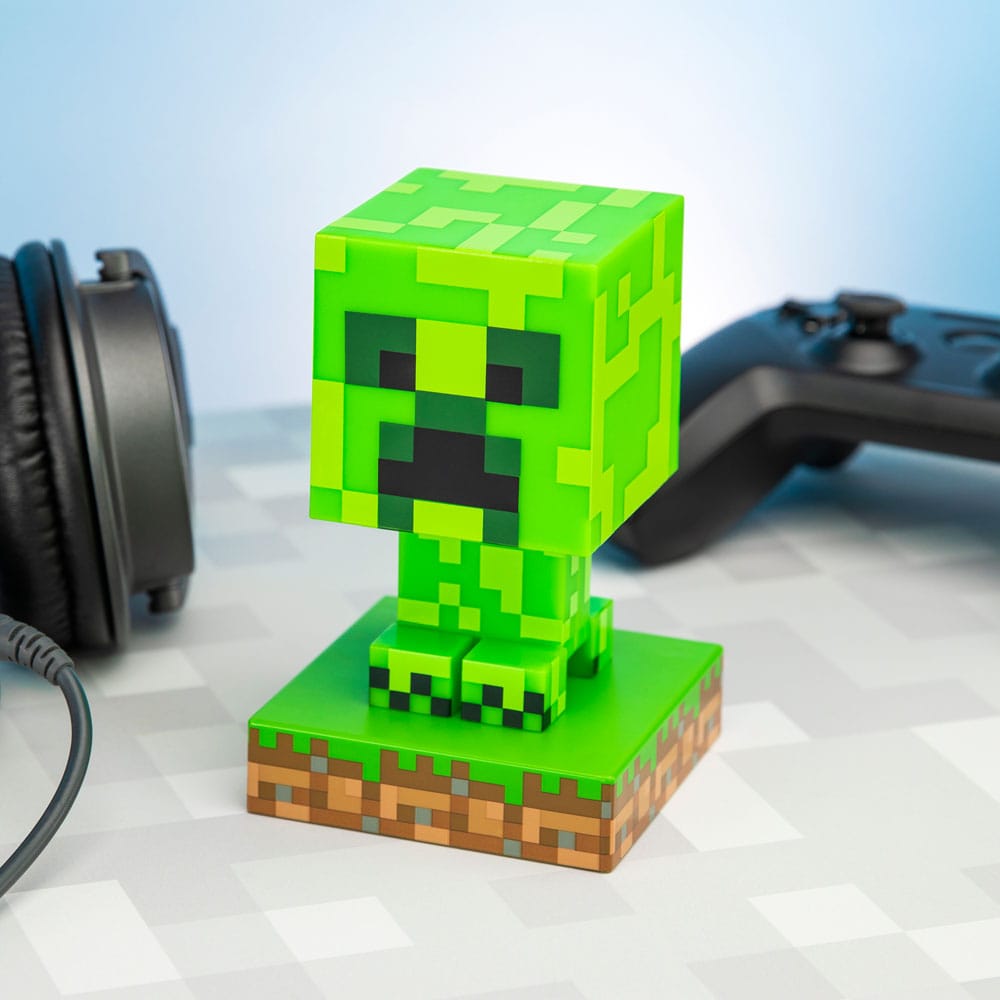 Minecraft Icons Light Creeper 11 cm - MangaShop.ro