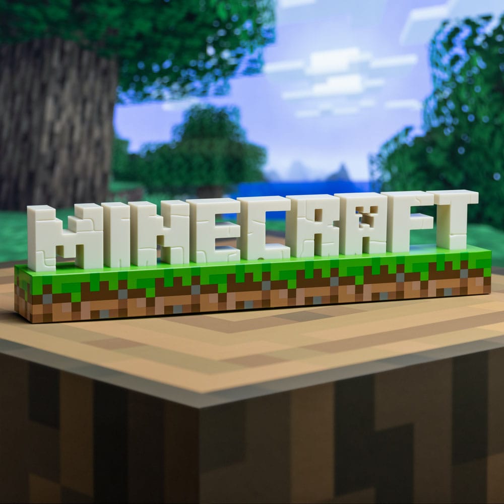 Minecraft Light Logo 41 cm - MangaShop.ro