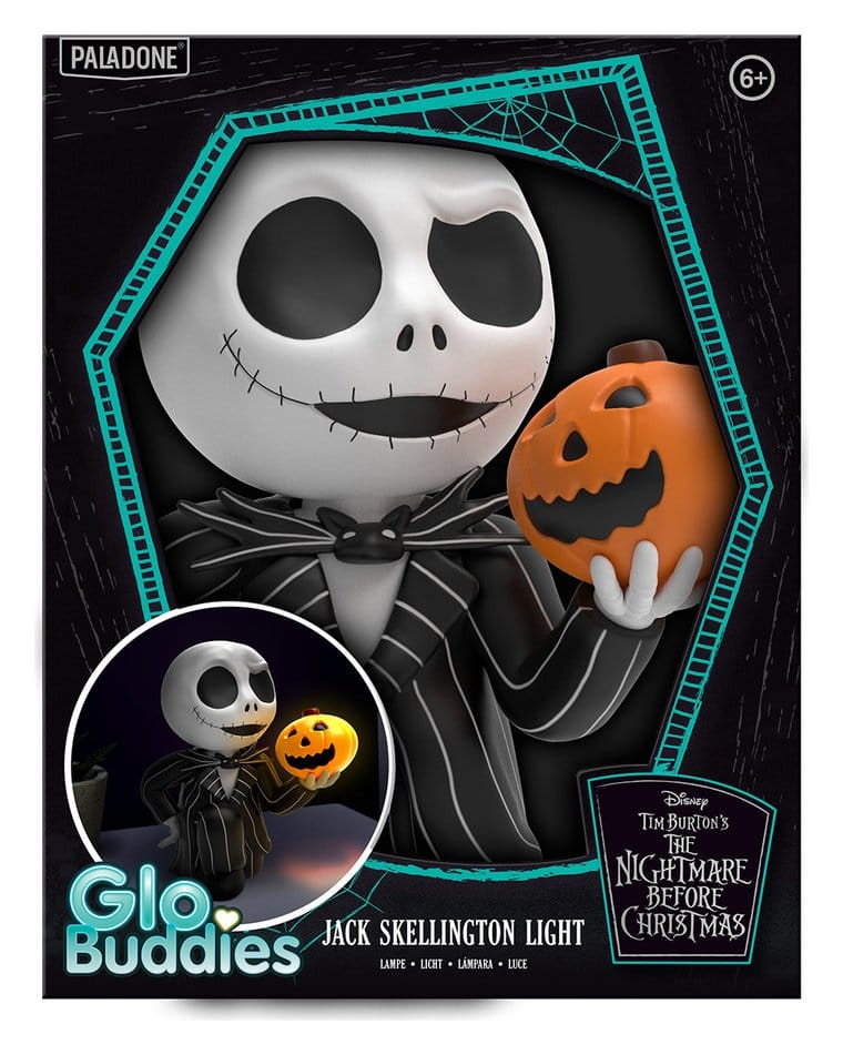 Nightmare Before Christmas GloBuddies Light Jack Skellington 17 cm - MangaShop.ro