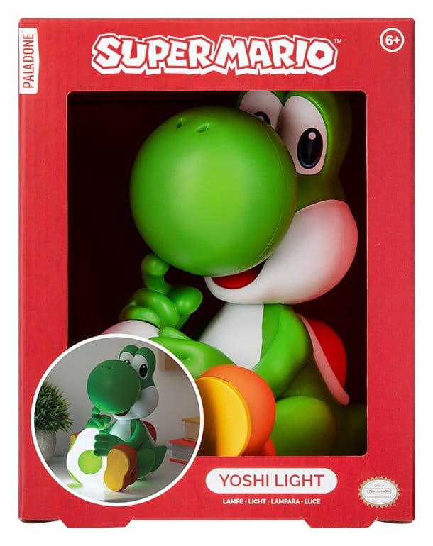 Super Mario GloBuddies Light Yoshi 18 cm - MangaShop.ro