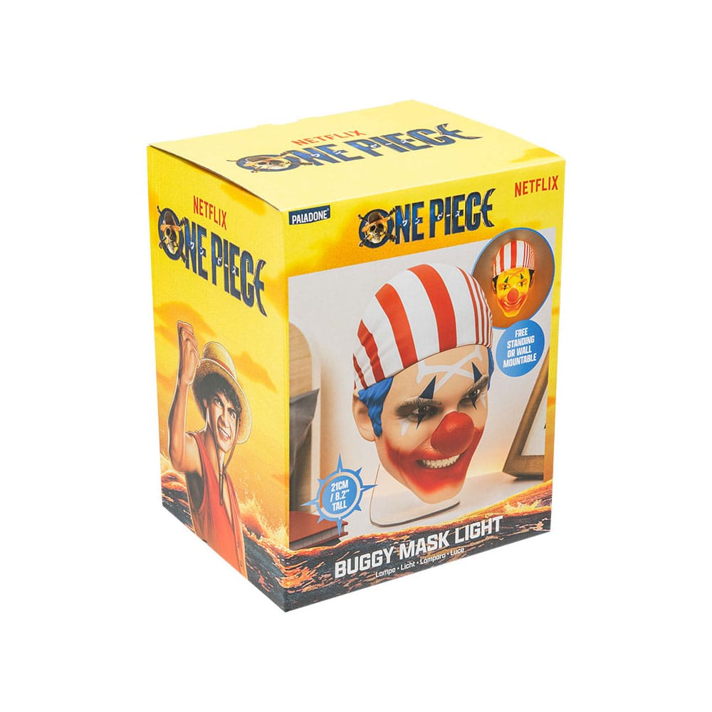 One Piece 3D LED Light Buggy Mask - MangaShop.ro