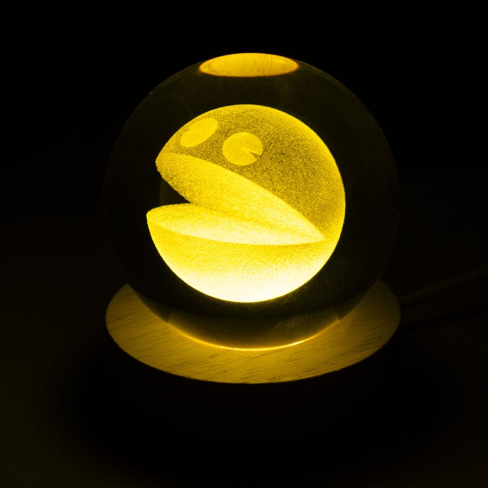 Pac-Man Lamp Crystal Ball 8 cm - MangaShop.ro
