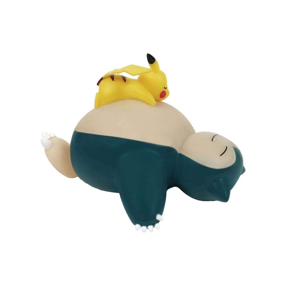 Pokemon LED Light Snorlax and Pikachu Sleeping 25 cm - MangaShop.ro