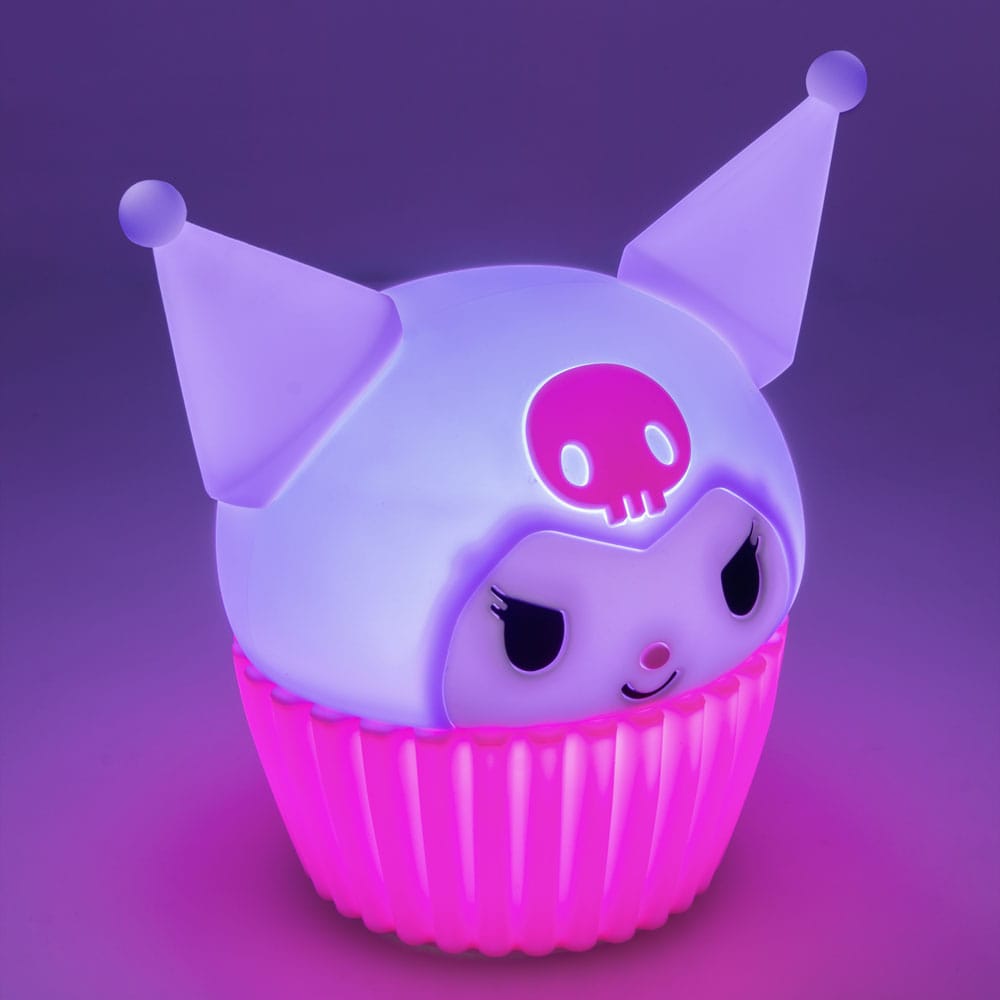 Sanrio Squishy Glo Silicon Light Kuromi 15 cm - MangaShop.ro