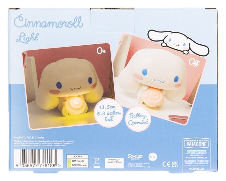 Sanrio GloBuddies Light Cinnamoroll 14 cm - MangaShop.ro