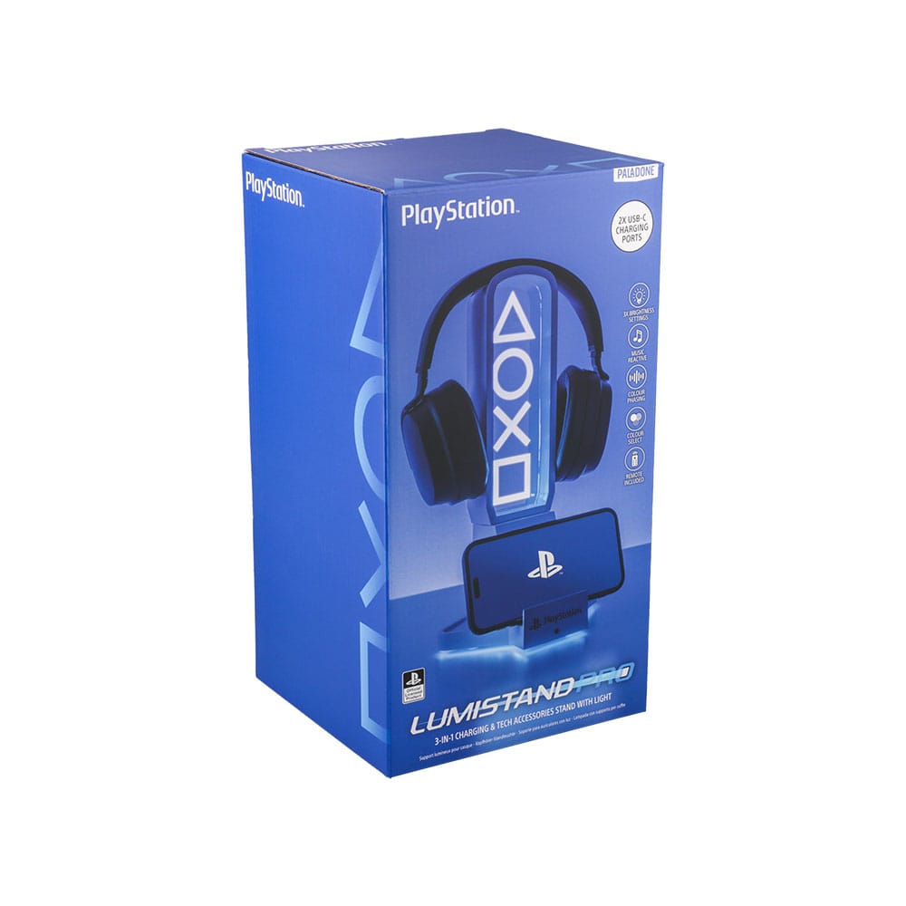 Playstation Desk Headphone Stand with Light 30 cm - MangaShop.ro