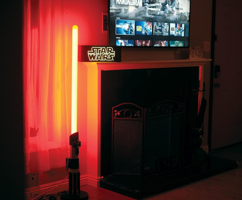 Star Wars Floor lamp Darth Vader lightsaber 152 cm - MangaShop.ro