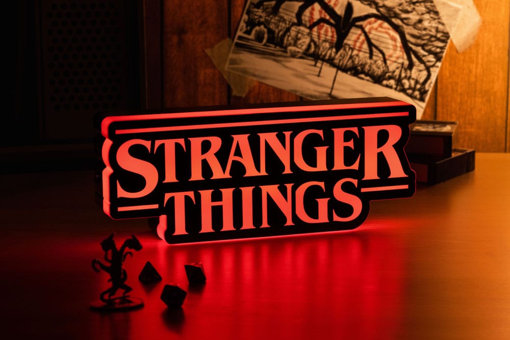 Stranger Things Logo Light 31 cm - MangaShop.ro