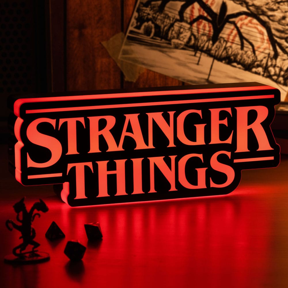 Stranger Things Logo Light 31 cm - MangaShop.ro