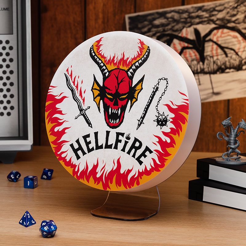 Stranger Things Lamp Hellfire Club Logo 20 cm - MangaShop.ro