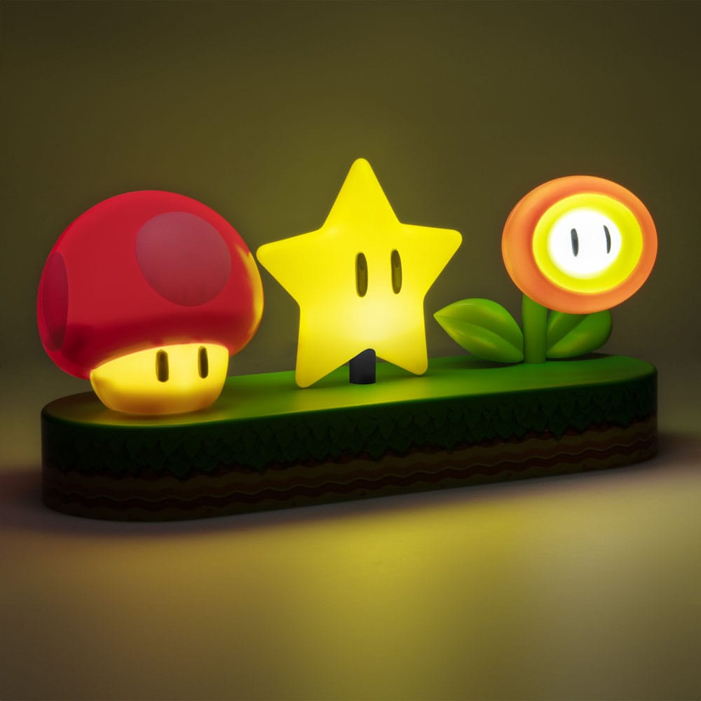 Super Mario Light Icons 30 cm - MangaShop.ro