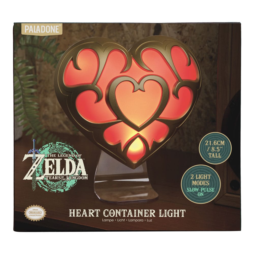 The Legend of Zelda: Tears of the Kingdom Light Heart Container 22 cm - MangaShop.ro