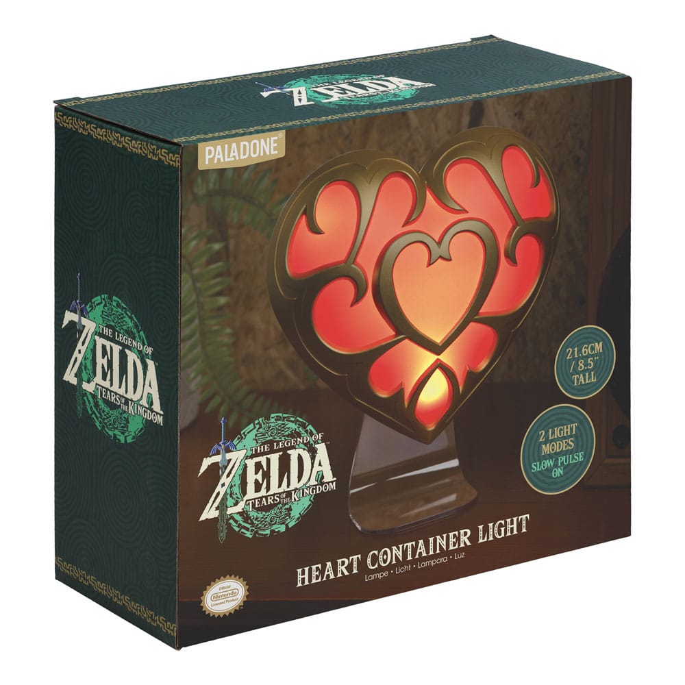 The Legend of Zelda: Tears of the Kingdom Light Heart Container 22 cm - MangaShop.ro