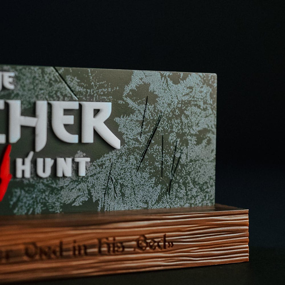 The Witcher LED-Light Wild Hunt Logo 22 cm - MangaShop.ro